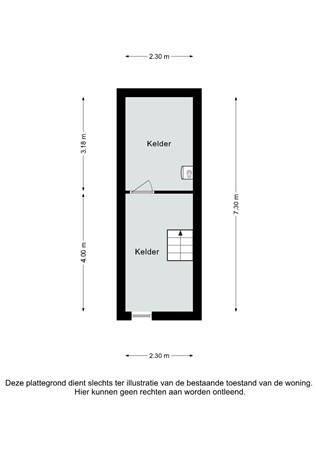 Plattegrond - Bouwerweg 12, 6369 GB Simpelveld - Bouwerweg 12 Simpelveld - Kelder 2D.jpg
